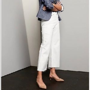 BRF High Rise Wide Leg Crop Jeans